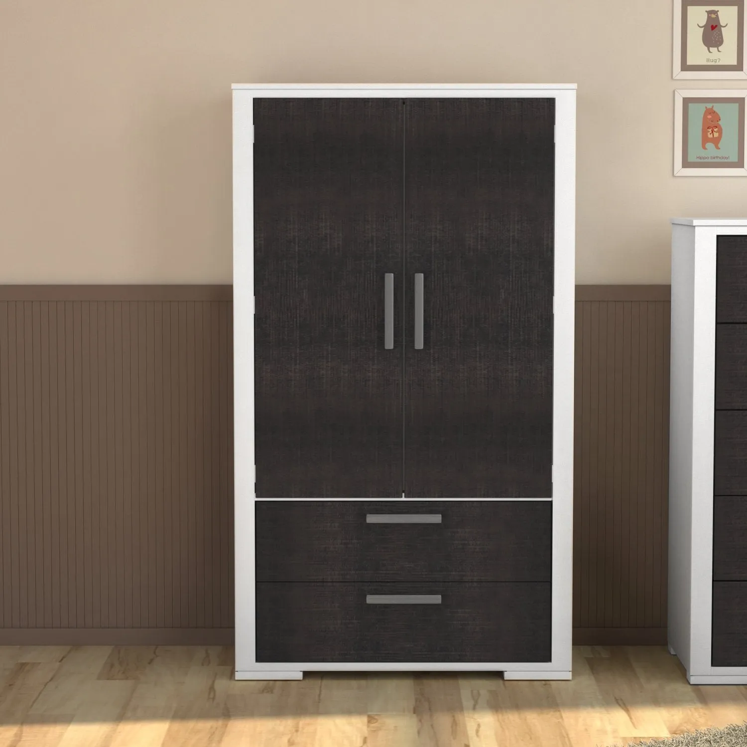 Karlstad Wardrobe - White Barn