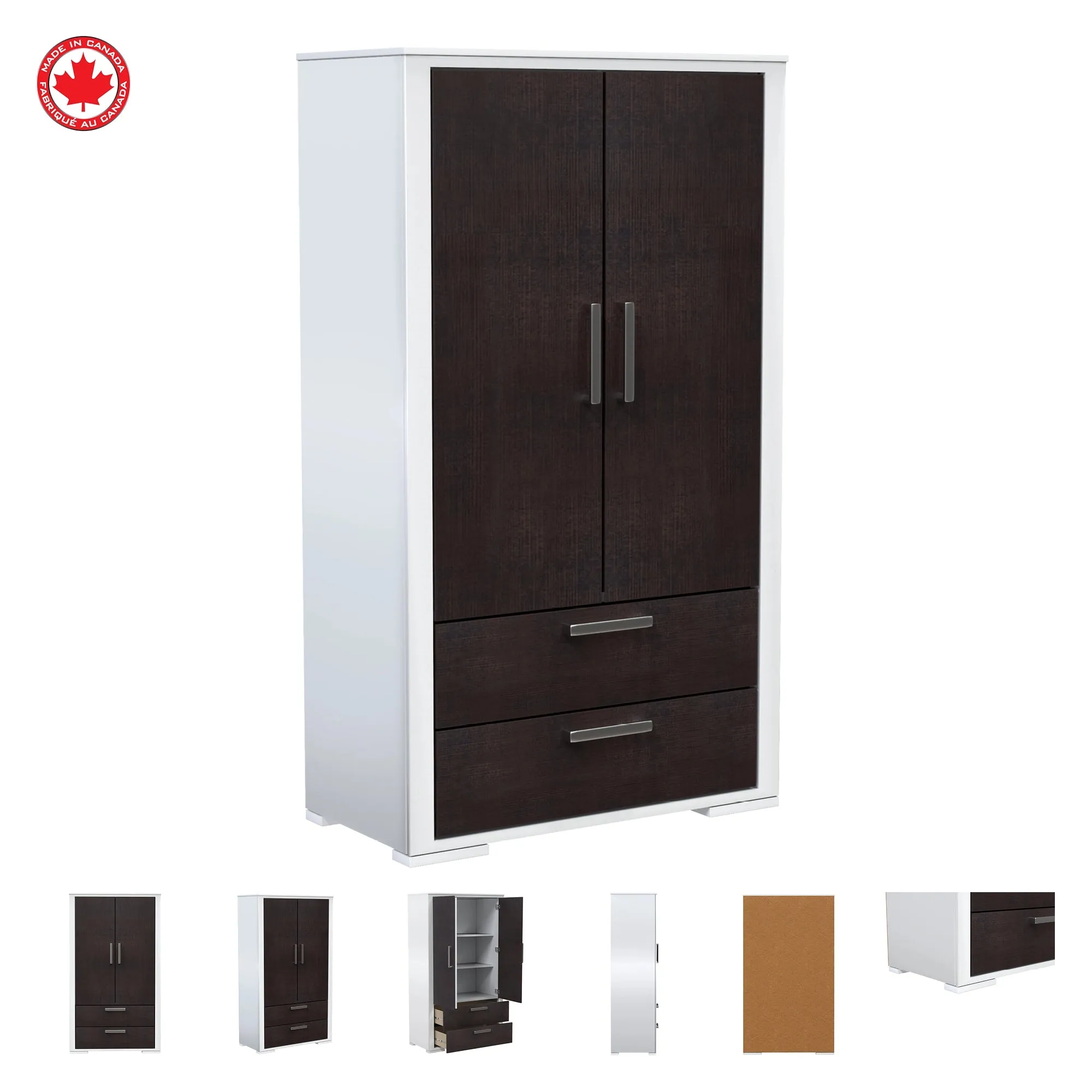 Karlstad Wardrobe - White Barn