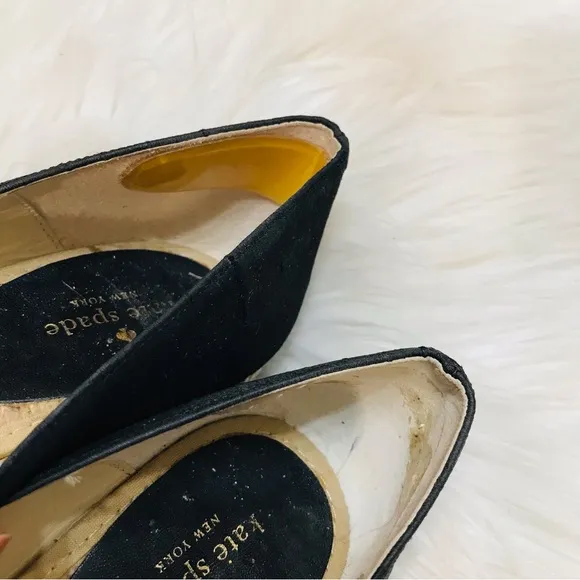 Kate Spade Wedge Espadrilles Closed Toe Sz8