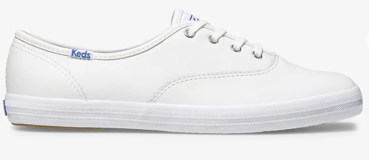 Keds Women's Champion Originals Leather WH45750- White