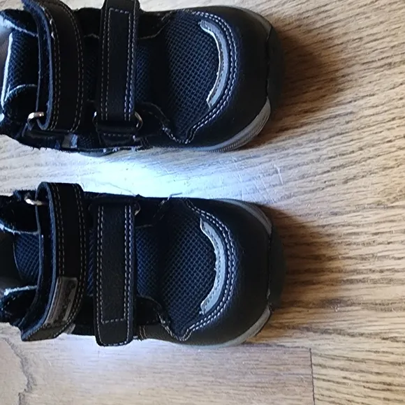 Kids Black Orthopedic Boots Toddler Sz 5