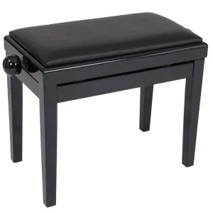 Kinsman Adjustable Piano Bench Black