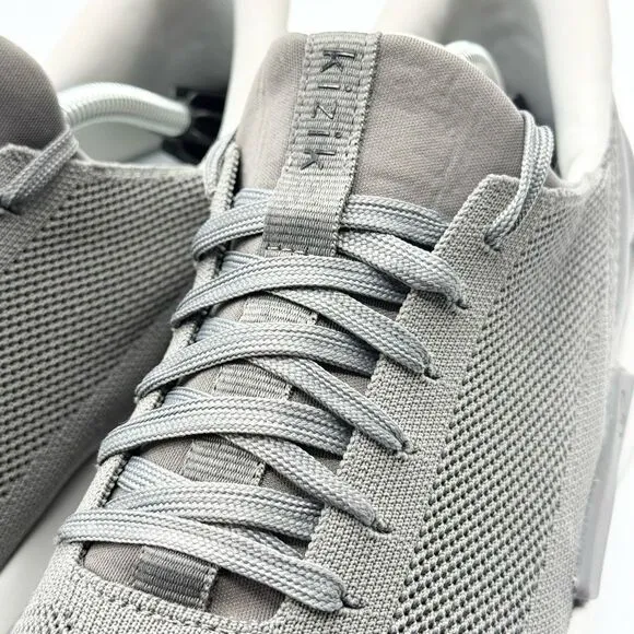 Kizik Men’s Athens Gray Lace Up Comfort Sneakers - US 13