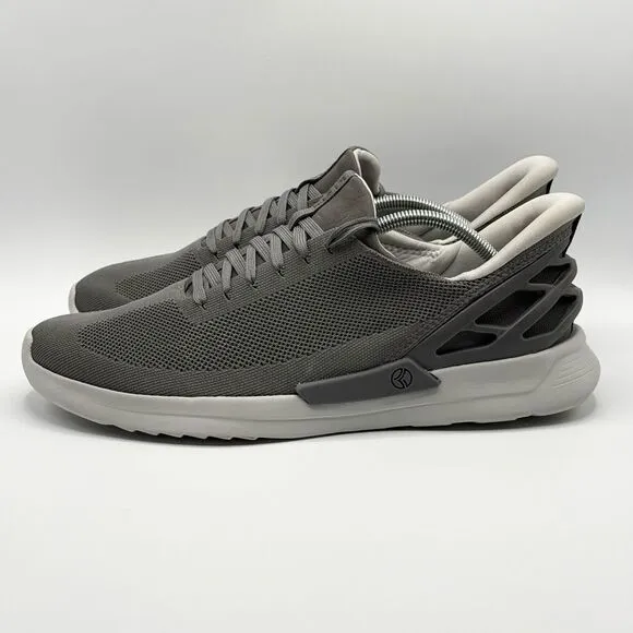 Kizik Men’s Athens Gray Lace Up Comfort Sneakers - US 13