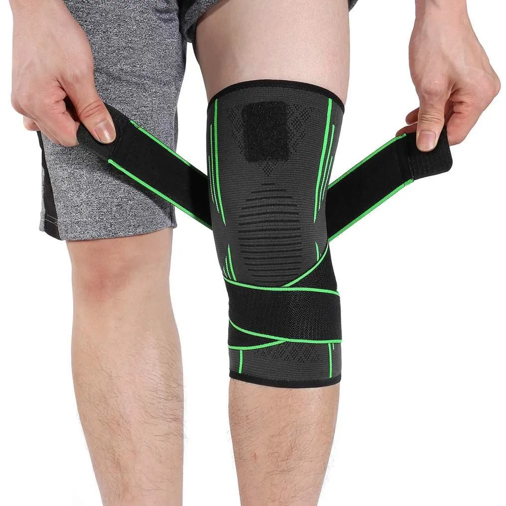 Knee Brace - Compression Sleeve ~ Meniscus Patella Support!