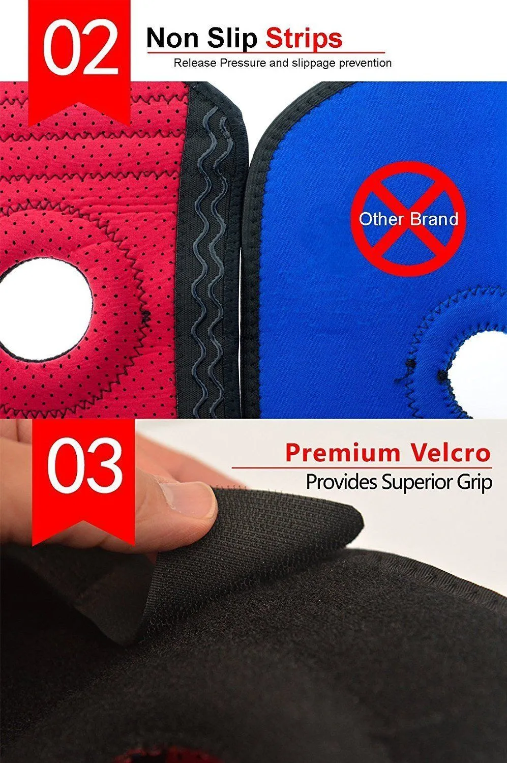 Knee Brace - Patella Stabilzier Support Sleeve!