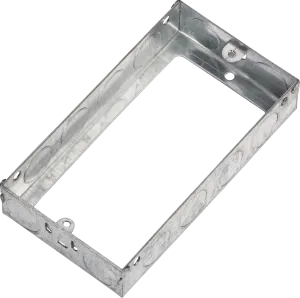 Knightsbridge GSE225 2G 25mm Galvanised Steel Extension Box