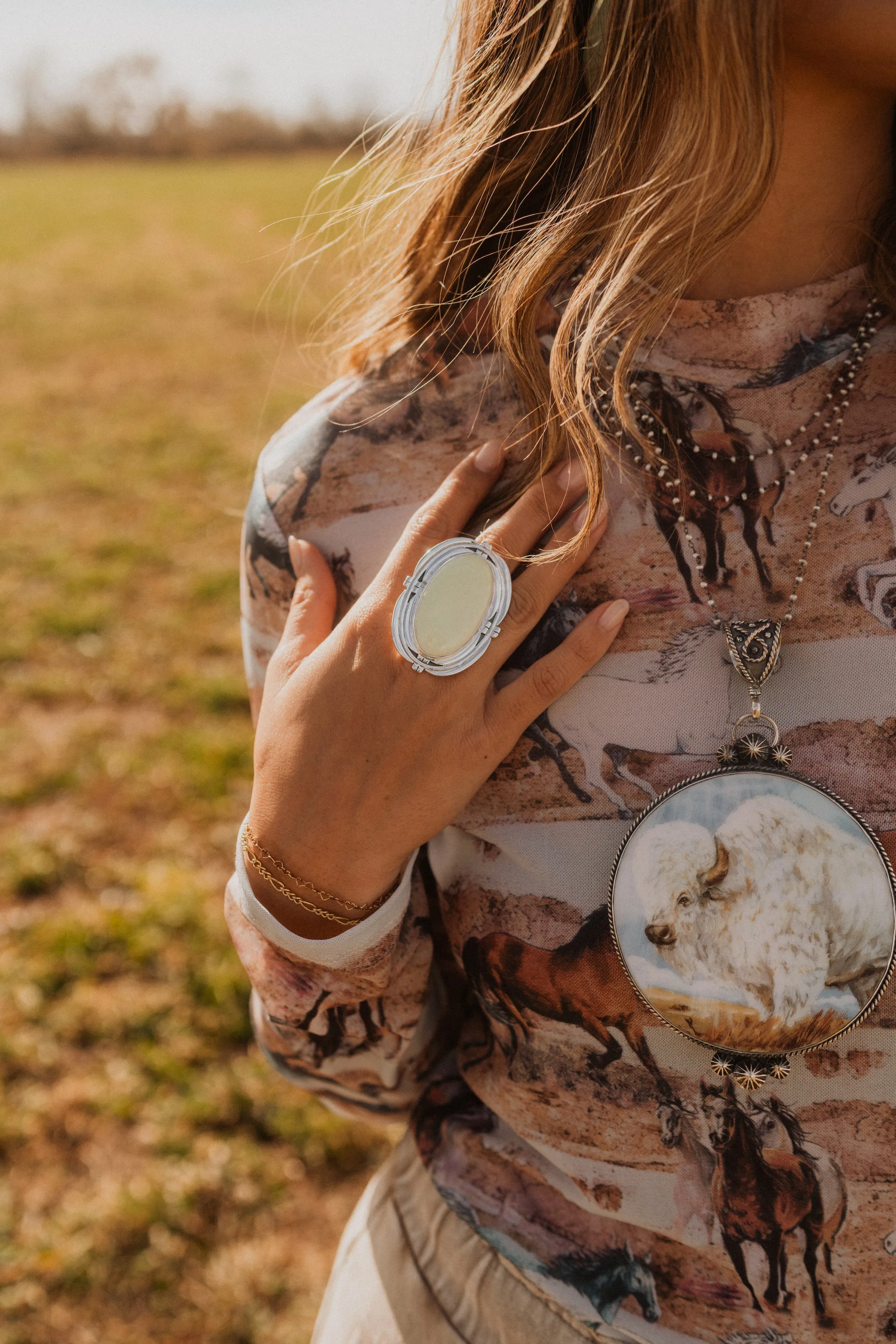 Knoxville Ring | Lemon Chrysoprase