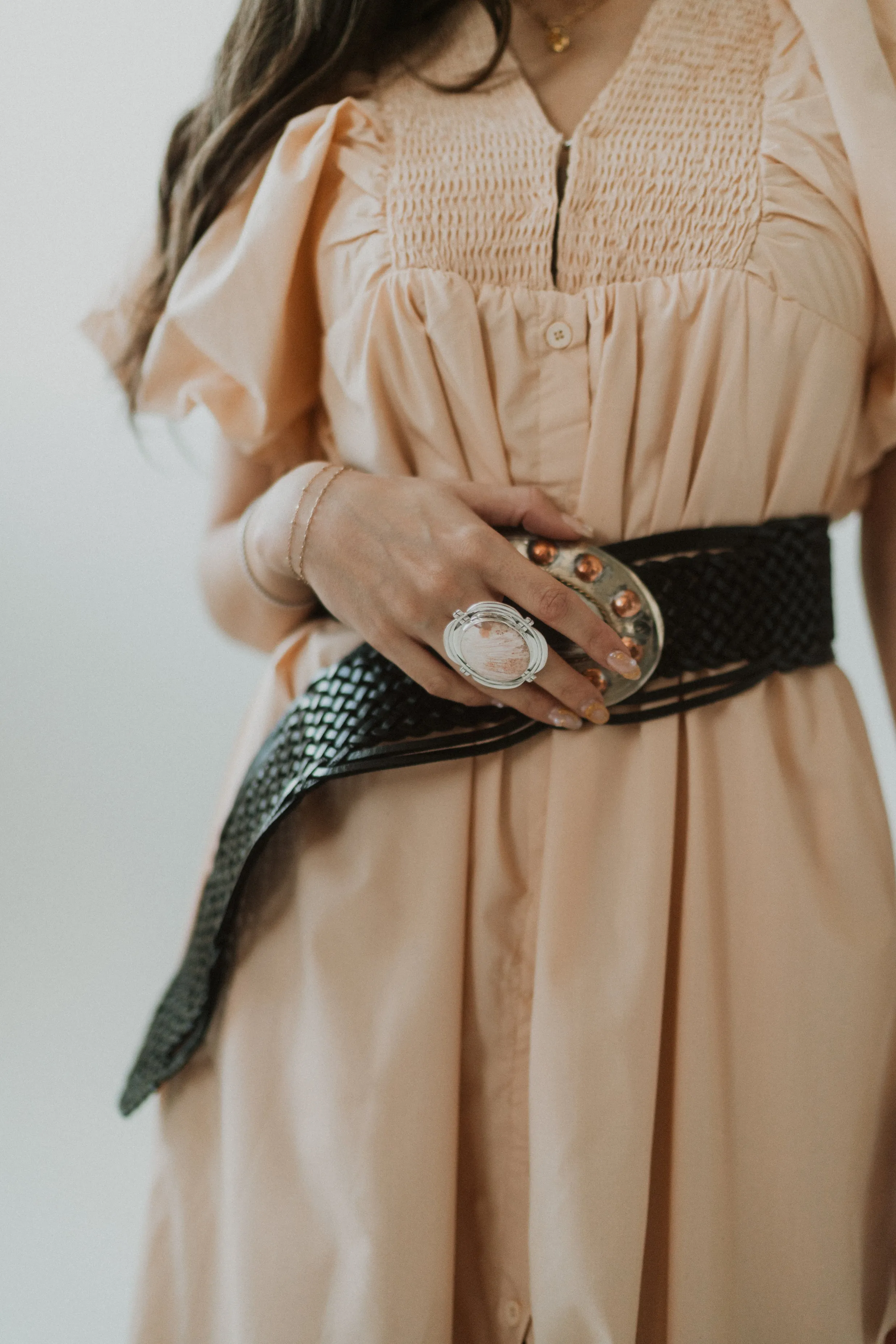 Knoxville Ring | Pink Scolecite