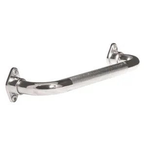 Knurled Chrome Grab Bar with Rotating Flange, 32" / 81.3 cm - 1 Each