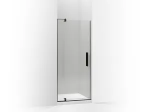 KOHLER K-707506-L Revel Pivot shower door, 74" H x 27-5/16 - 31-1/8" W, with 5/16" thick Crystal Clear glass