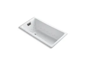 KOHLER K-852-GHBN Tea-for-Two 60" x 32" drop-in Heated BubbleMassage air bath