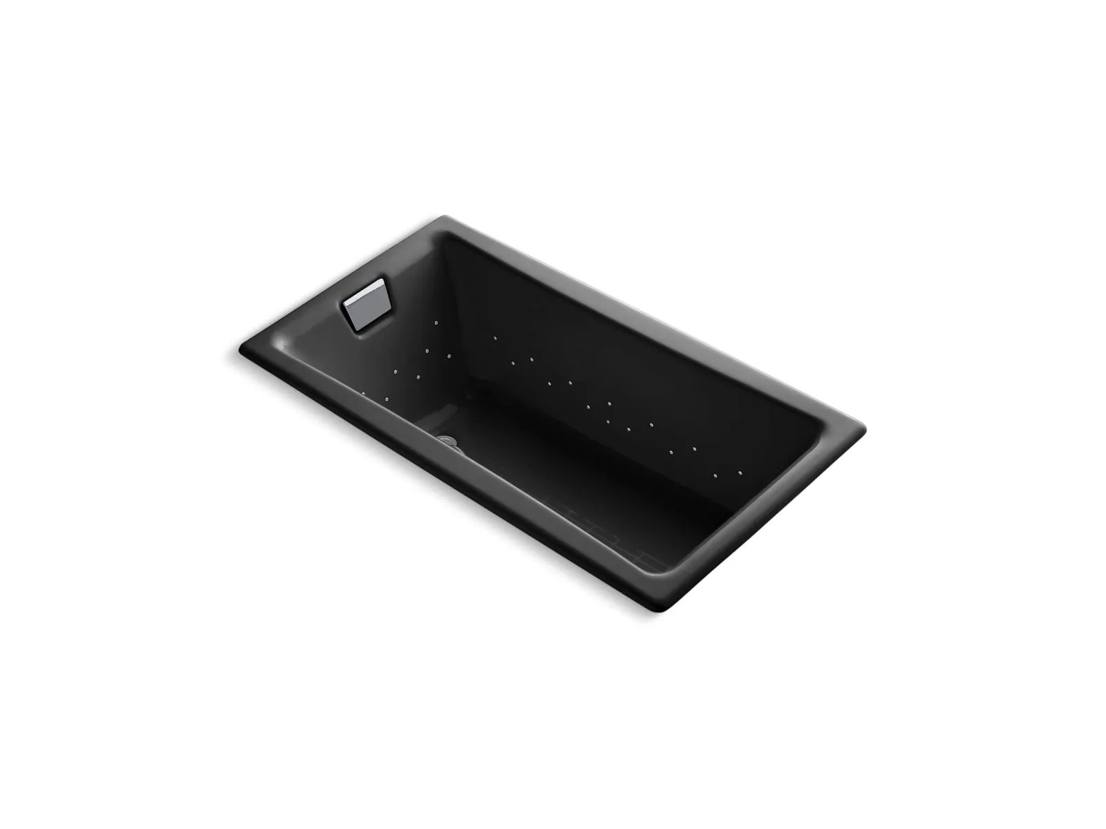 KOHLER K-852-GHCP Tea-for-Two 60" x 32" drop-in Heated BubbleMassage air bath