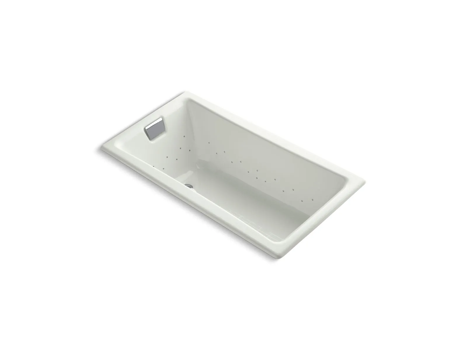 KOHLER K-852-GHCP Tea-for-Two 60" x 32" drop-in Heated BubbleMassage air bath