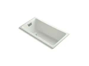 KOHLER K-852-GNY-NY Tea-for-Two 60" x 36" drop-in BubbleMassage air bath with Dune airjet finish finish