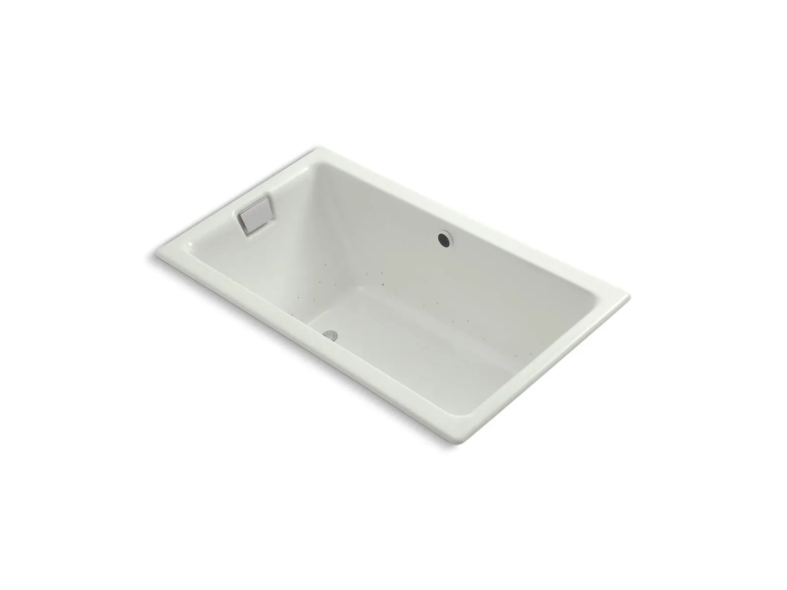 KOHLER K-856-GHNY Tea-for-Two 66" x 36" drop-in Heated BubbleMassage air bath