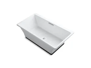 KOHLER K-894-F63 Rêve 66-15/16" x 36" freestanding bath with Brilliant Ash base