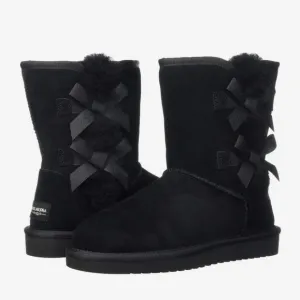 Koolaburra Kids Victoria Short Boots - Black