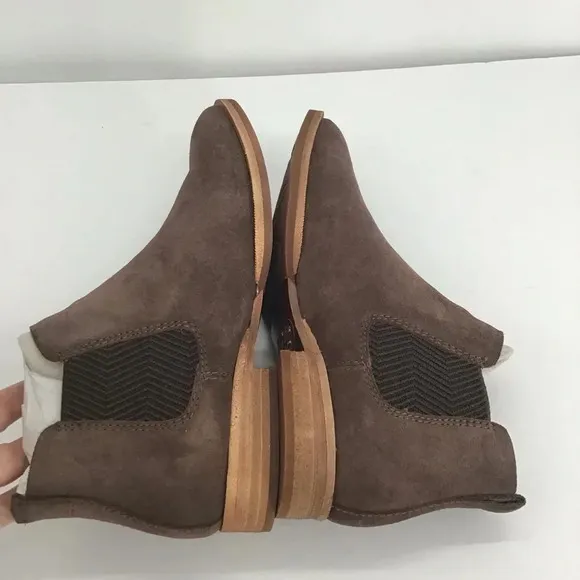 Kork-Ease Women’s Kit Chelsea Boot Brown Suede Casual Winter NWOT Size 7