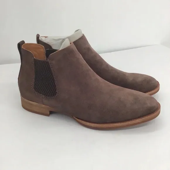 Kork-Ease Women’s Kit Chelsea Boot Brown Suede Casual Winter NWOT Size 7