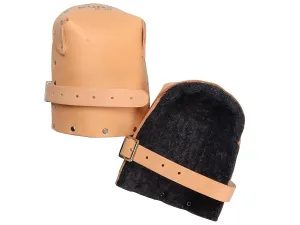 Kuny'S Kp-299 Heavy-Duty Leather Thick Felt Knee Pads
