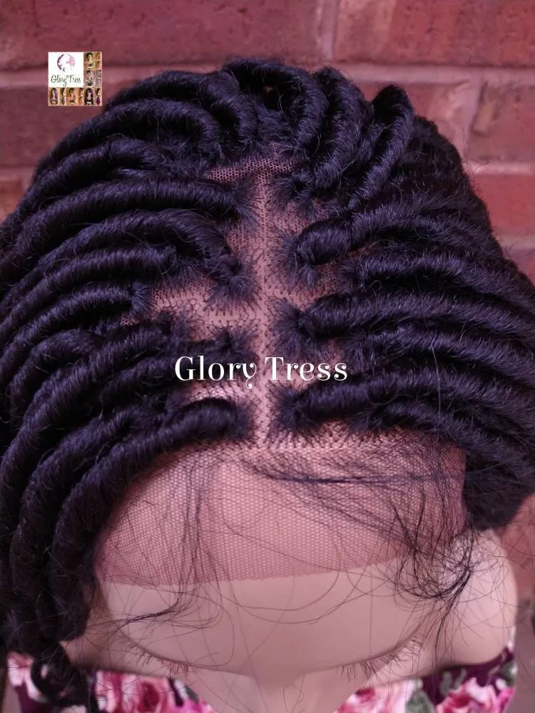 Lace Front Wig, Dreadlock Wig,  Glory Tress, Goddess Locks, Dreadlocks, African American Wig, 4x4 Lace Parting / AFRICA