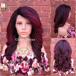 Lace Front Wig, Kinky Curly Lace Front Wig, Natural Yaki Wig, Blown Out Hairstyle, African American Wig, On Sale // RESTORATION