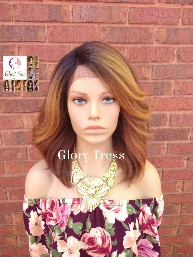 Lace Front Wig, Kinky Curly Lace Front Wig, Ombre Blonde Wig, Natural Yaki Wig, Glory Tress Wig, African American Wig, ON SALE // HOPEFULLY