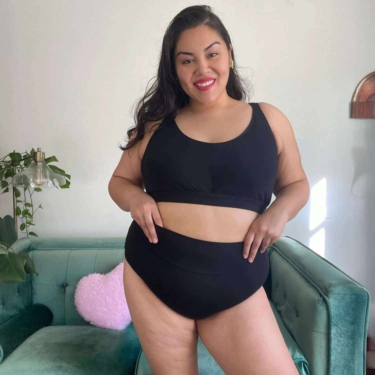 Lacey Super High Waist Panties