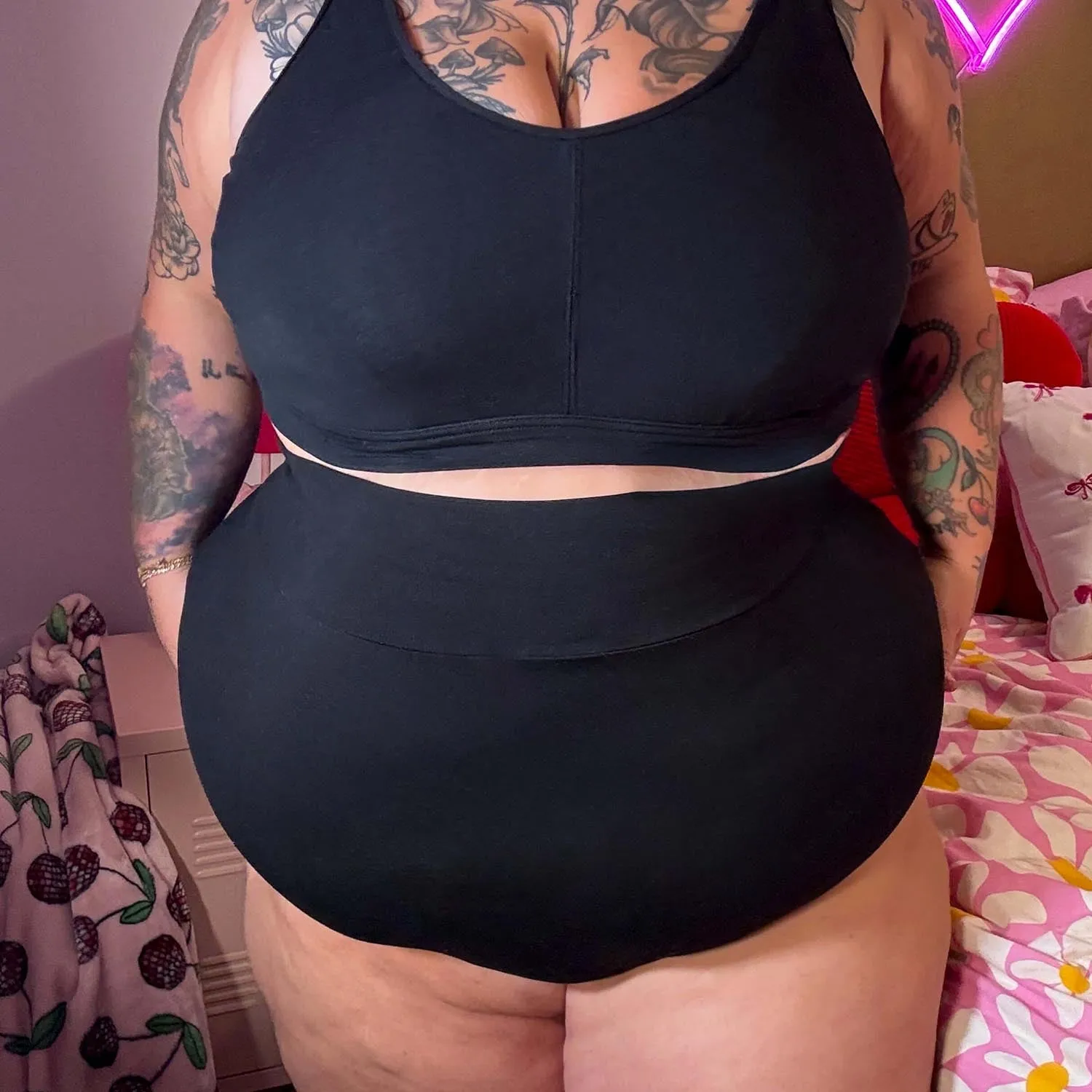 Lacey Super High Waist Panties