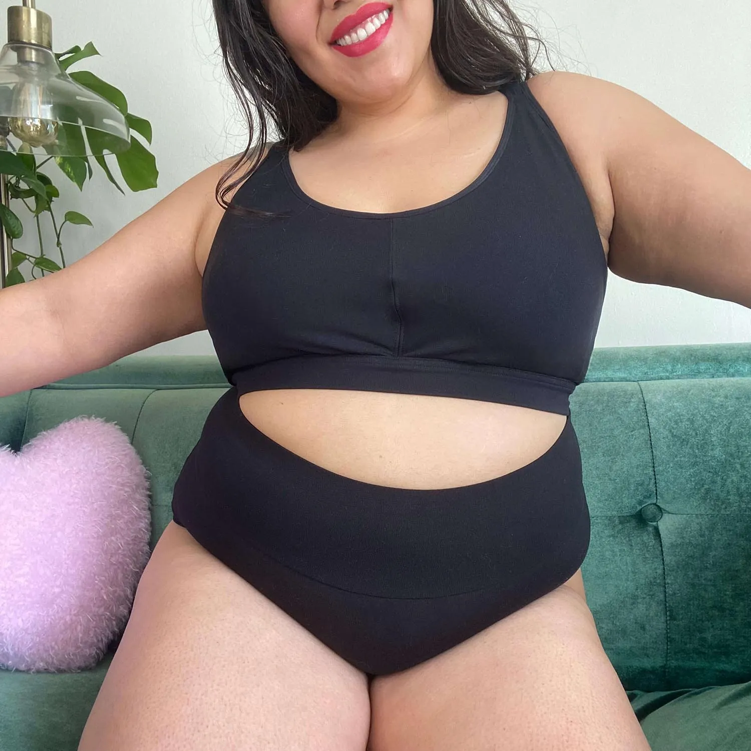 Lacey Super High Waist Panties