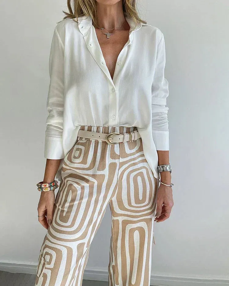 Lara™ – Elegant Two-Piece Set (Free Belt Included)