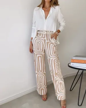Lara™ – Elegant Two-Piece Set (Free Belt Included)