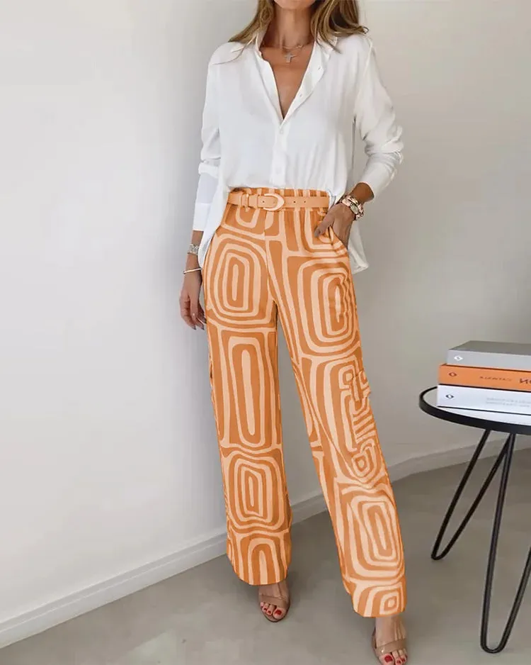 Lara™ – Elegant Two-Piece Set (Free Belt Included)