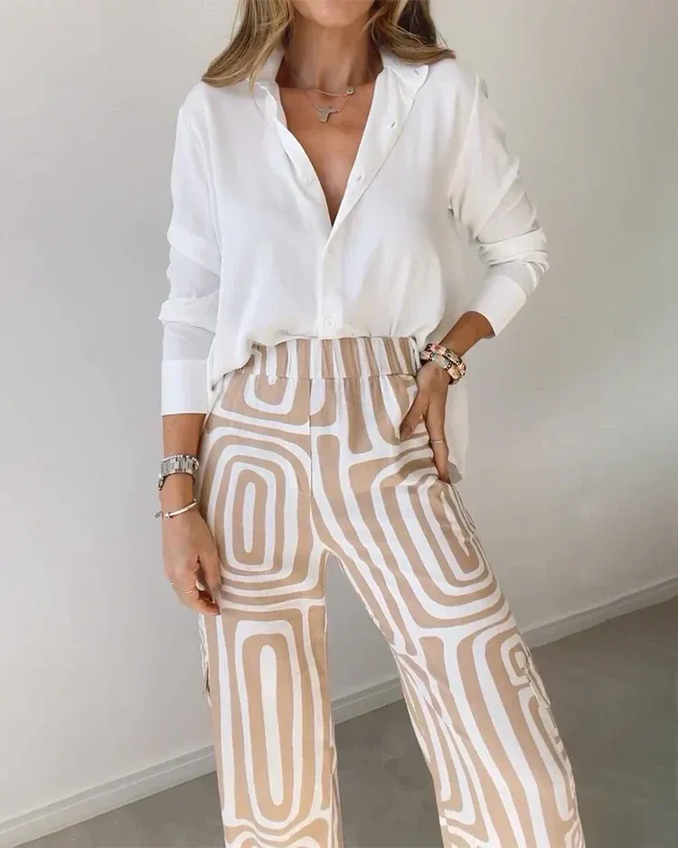 Lara™ – Elegant Two-Piece Set (Free Belt Included)