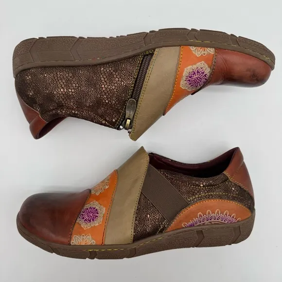 L’Artiste Spring Step Lata Leather Multicolor Shoe Size EU 42/US 10.5-11