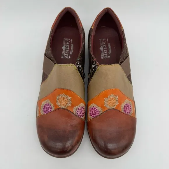 L’Artiste Spring Step Lata Leather Multicolor Shoe Size EU 42/US 10.5-11