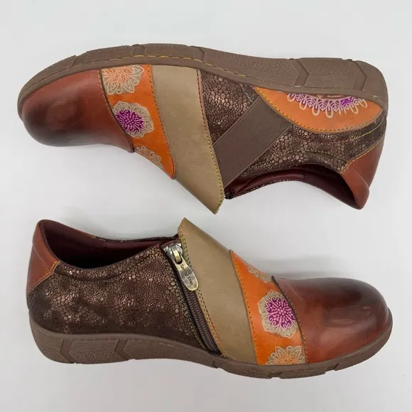 L’Artiste Spring Step Lata Leather Multicolor Shoe Size EU 42/US 10.5-11