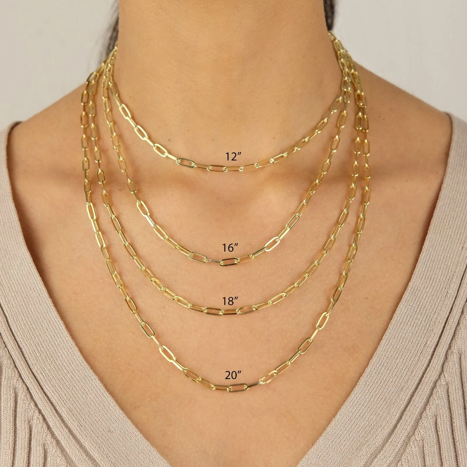 Layla Paper Link Chain