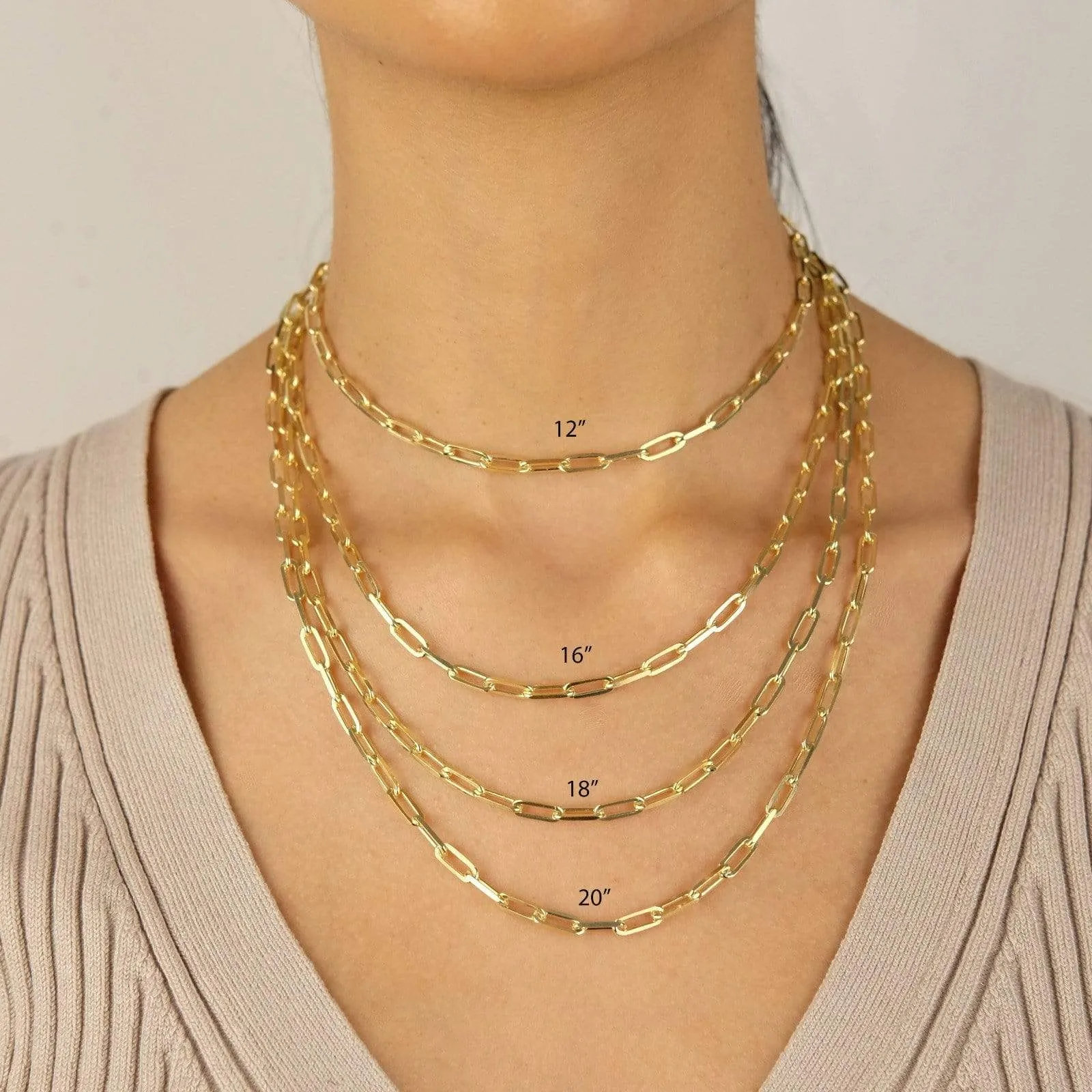 Layla Paper Link Chain