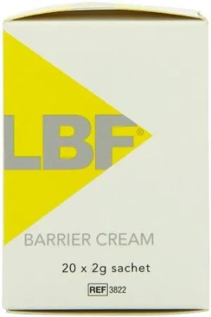 LBF 2g Barrier Cream - 20 Sachets by CliniMed
