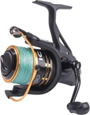 Leeda Icon 40 Spin with18lb Braid / Spinning Fishing Reel