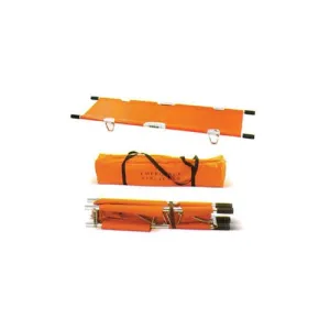 Lifeline 2 Fold Stretcher Emergency Stretcher With Carrying Case & Straps 1001