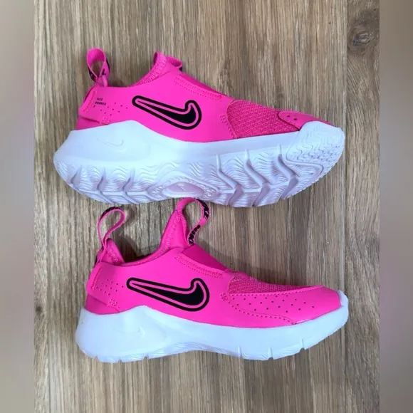 LITTLE KIDS' NIKE FLEX RUNNER 3 RUNNING SHOES - Laser Fuchsia, Size 9C, NWOT