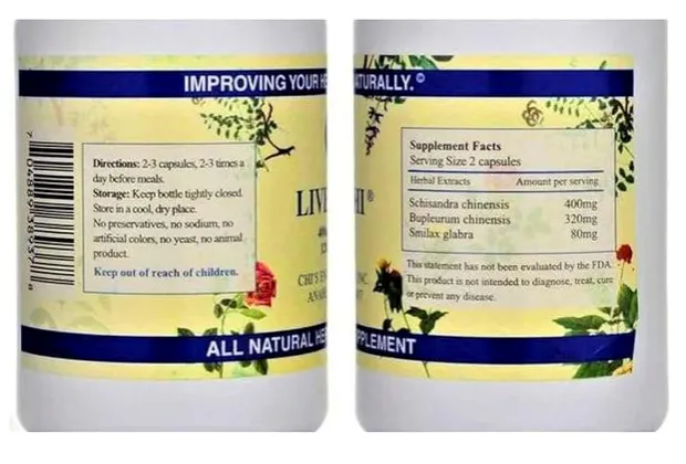 Liver Chi 120 Capsules