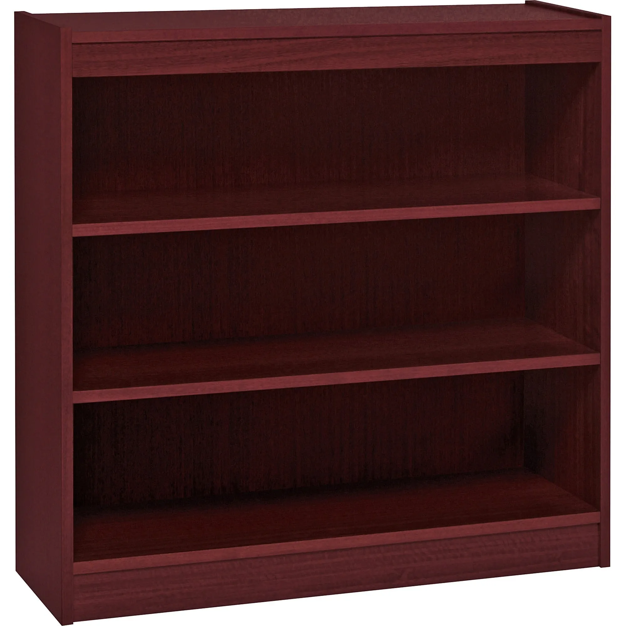 Lorell Panel End Hardwood Veneer Bookcase