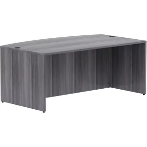 Lorell Weathered Charcoal Laminate Desking