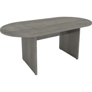 Lorell Weathered Charcoal Laminate Desking