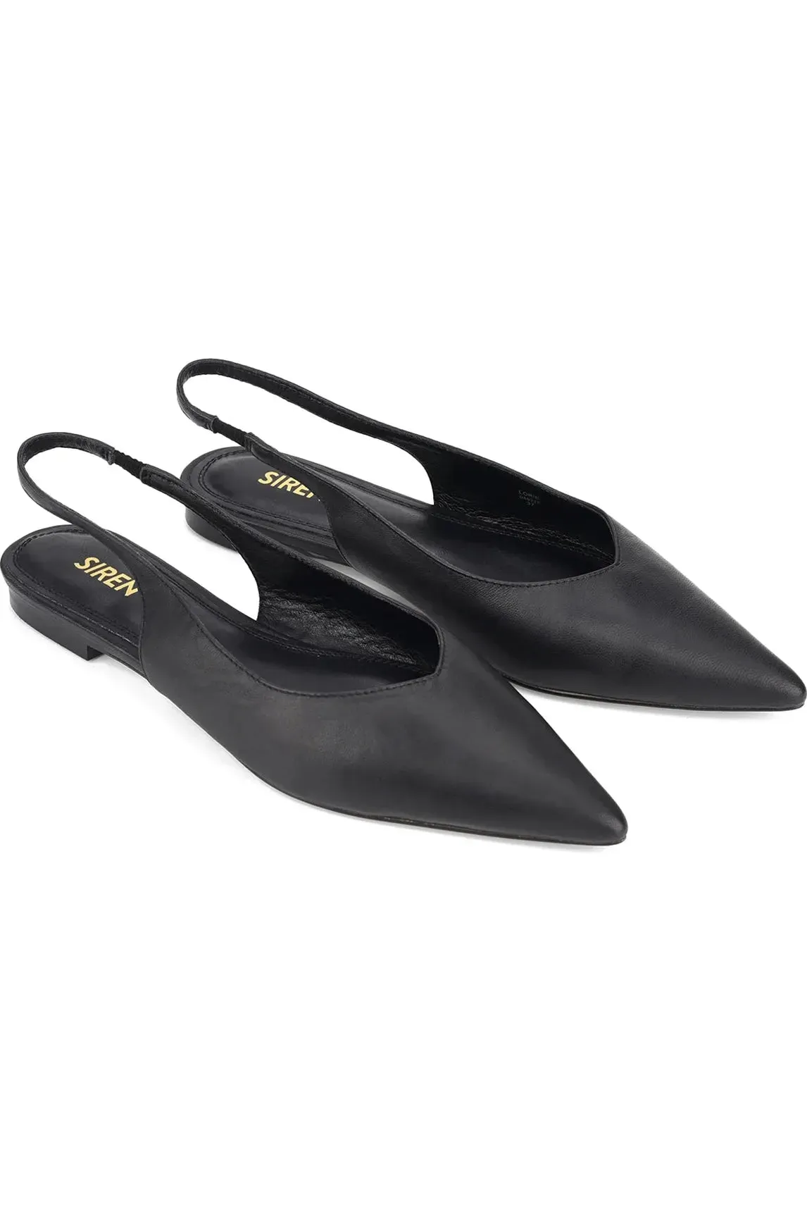 Lorie Slingback Flat Black