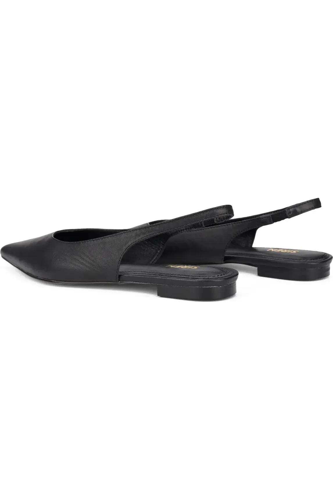 Lorie Slingback Flat Black